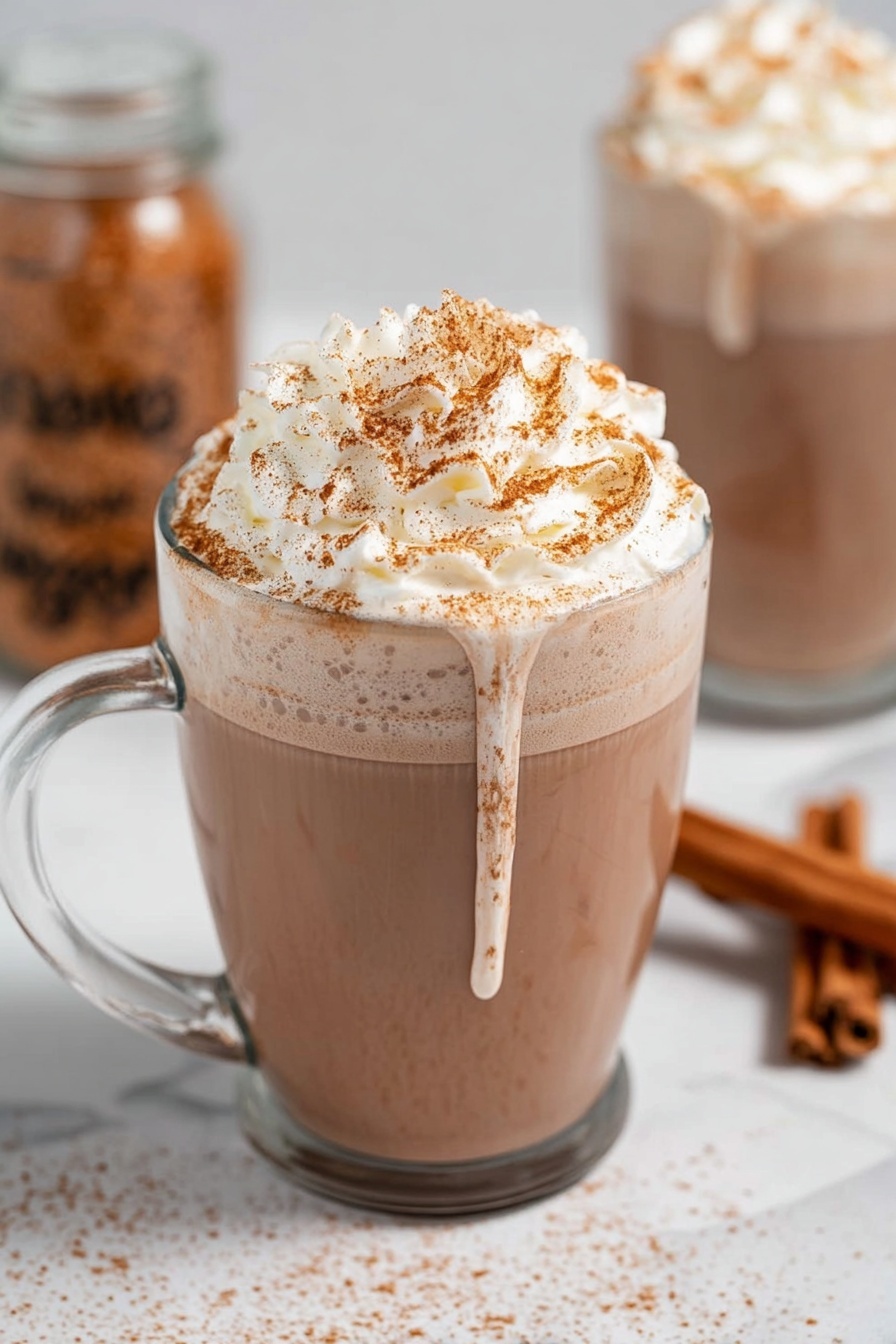 Pumpkin Spice Latte - Serving Suggestion