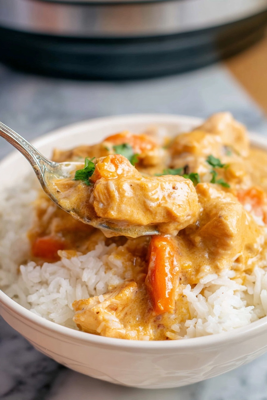 Coconut Chicken Curry - Serving Suggestion