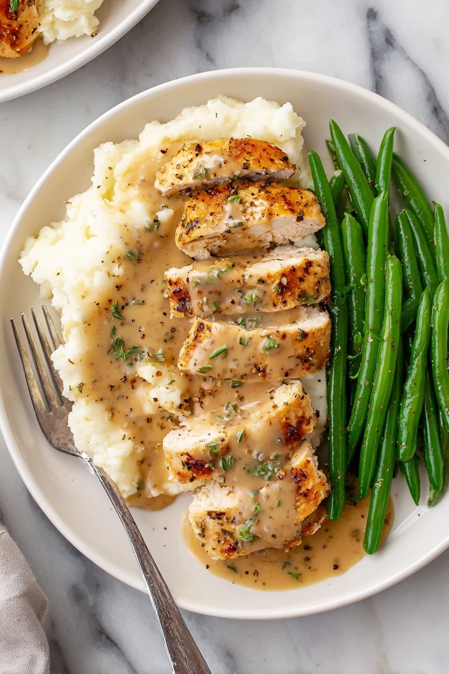 Creamy Ranch Chicken - Serving Suggestion