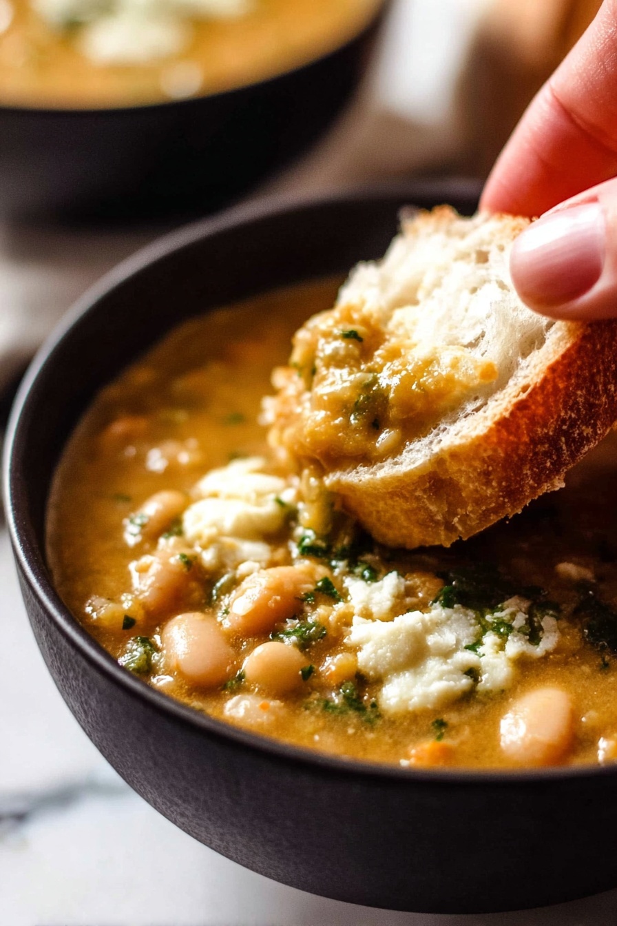 bean soup - Serving Suggestion