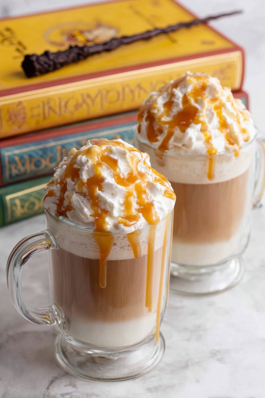 Hot Butterbeer - Serving Suggestion