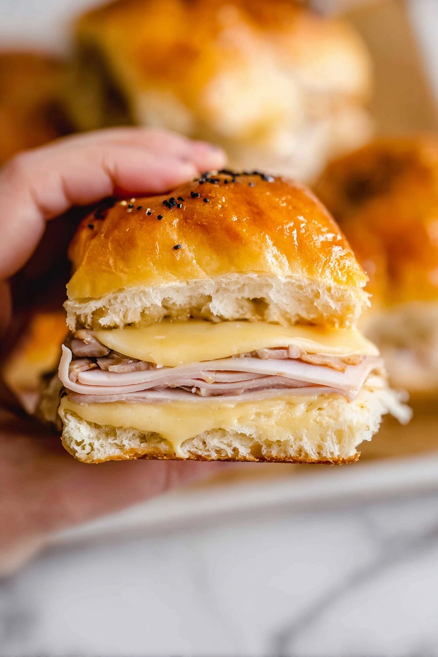 Turkey Sliders - Serving Suggestion