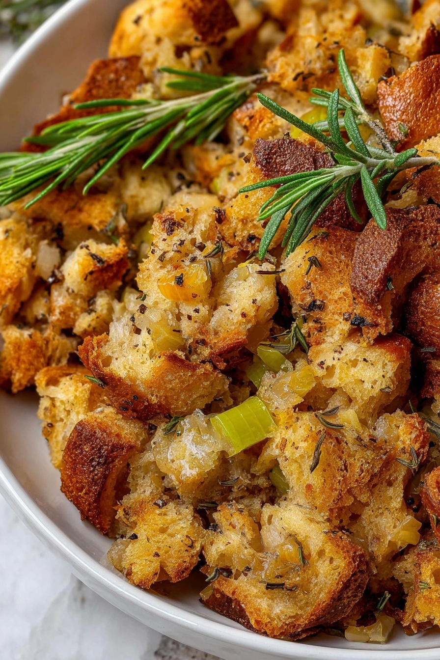 Thanksgiving stuffing - Serving Suggestion