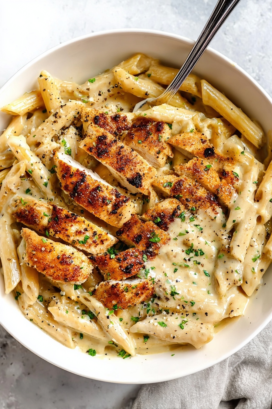 Garlic Parmesan Chicken - Serving Suggestion