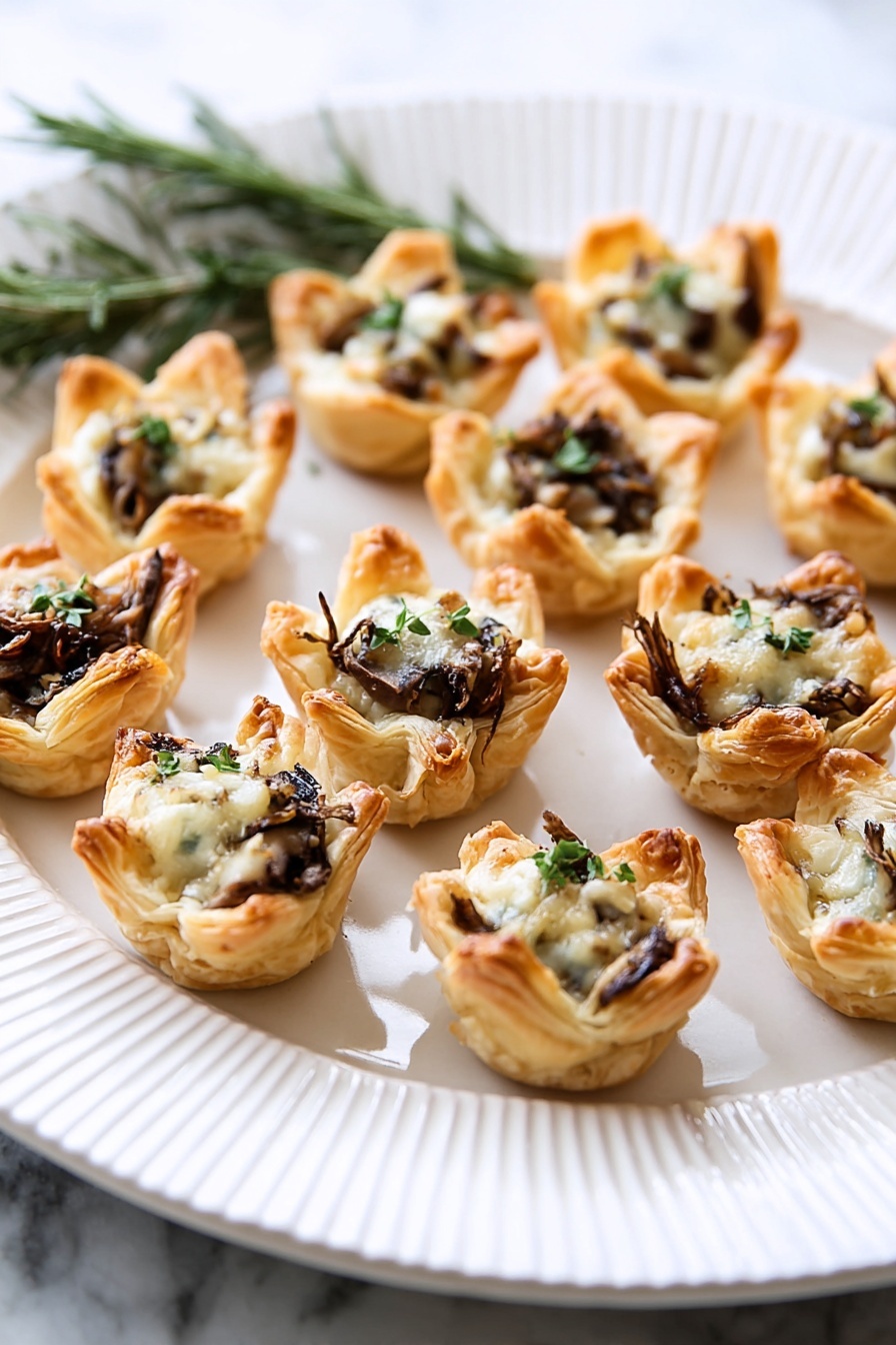French onion bites - Serving Suggestion