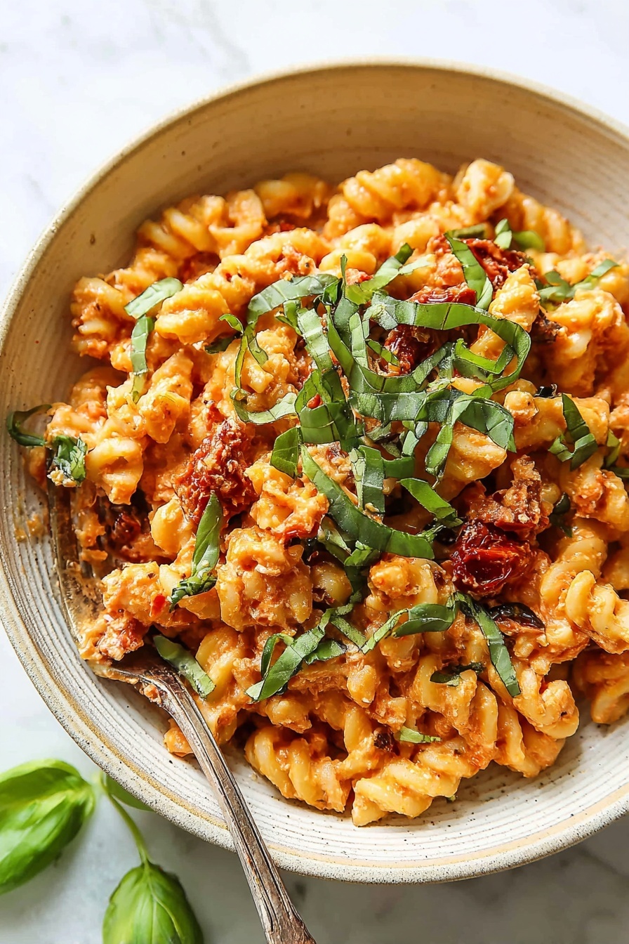 Baked Feta Pasta - Serving Suggestion