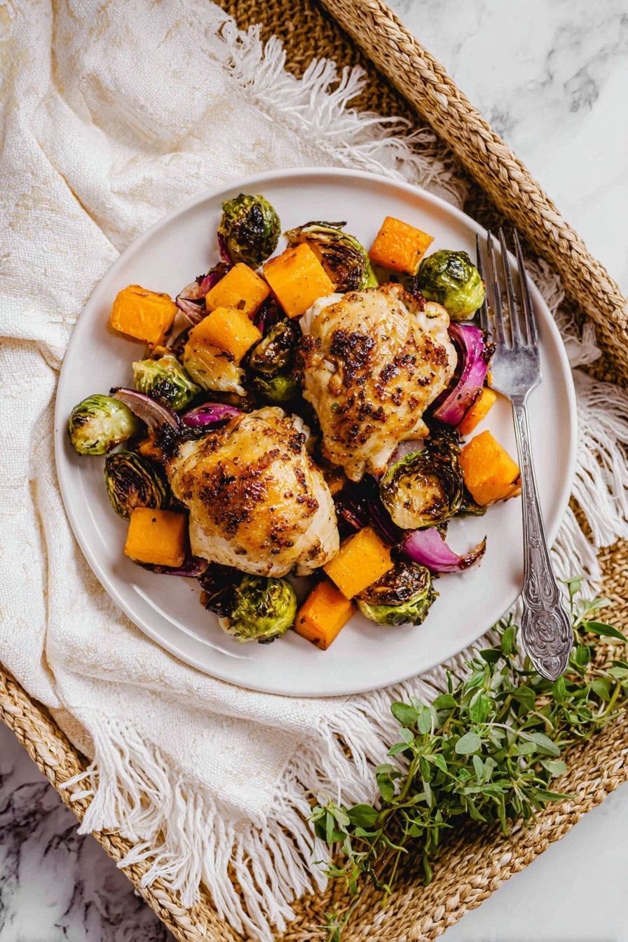 Maple Glazed Chicken - Serving Suggestion