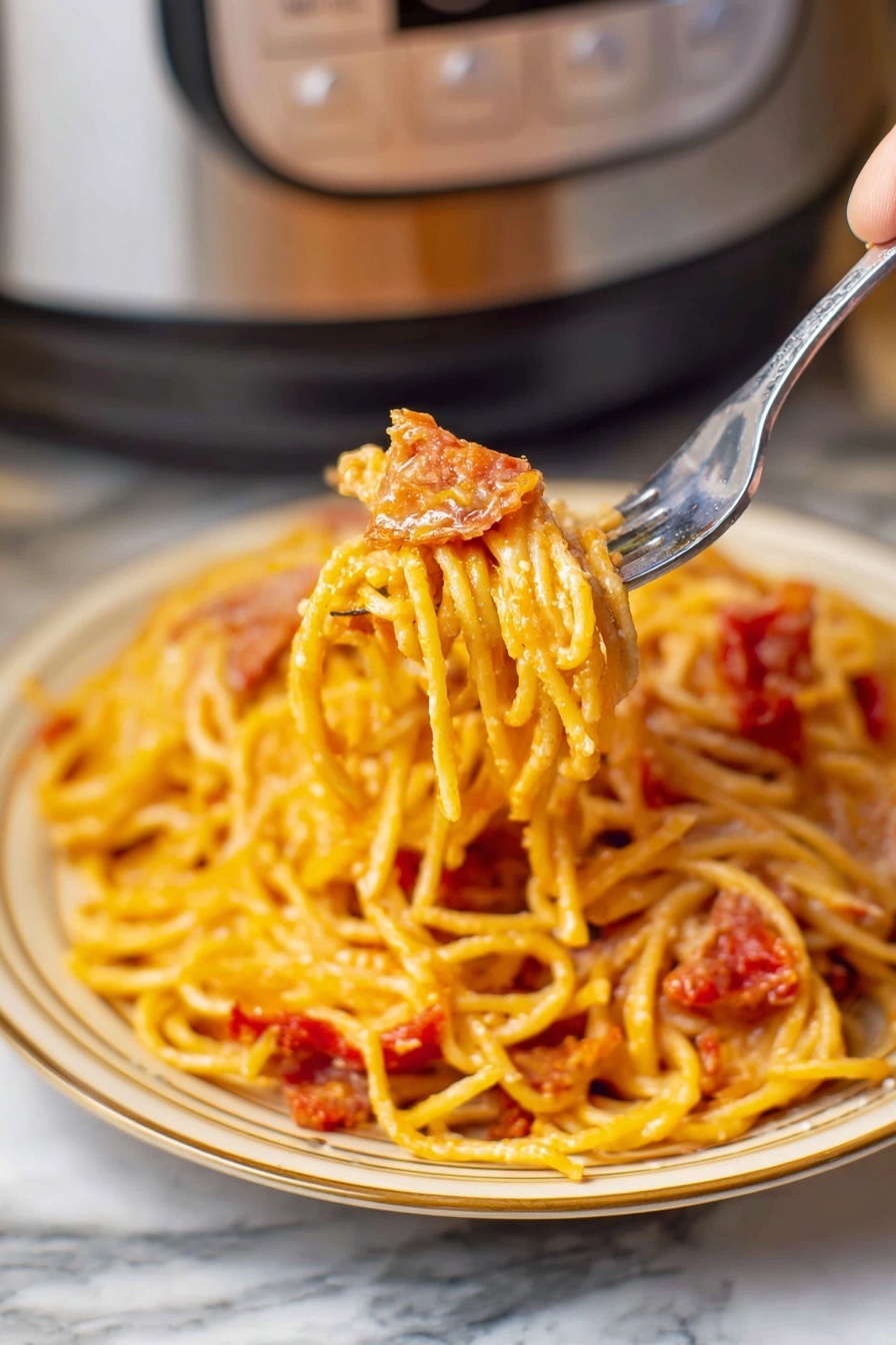 Crock Pot BBQ Alfredo Chicken - Serving Suggestion
