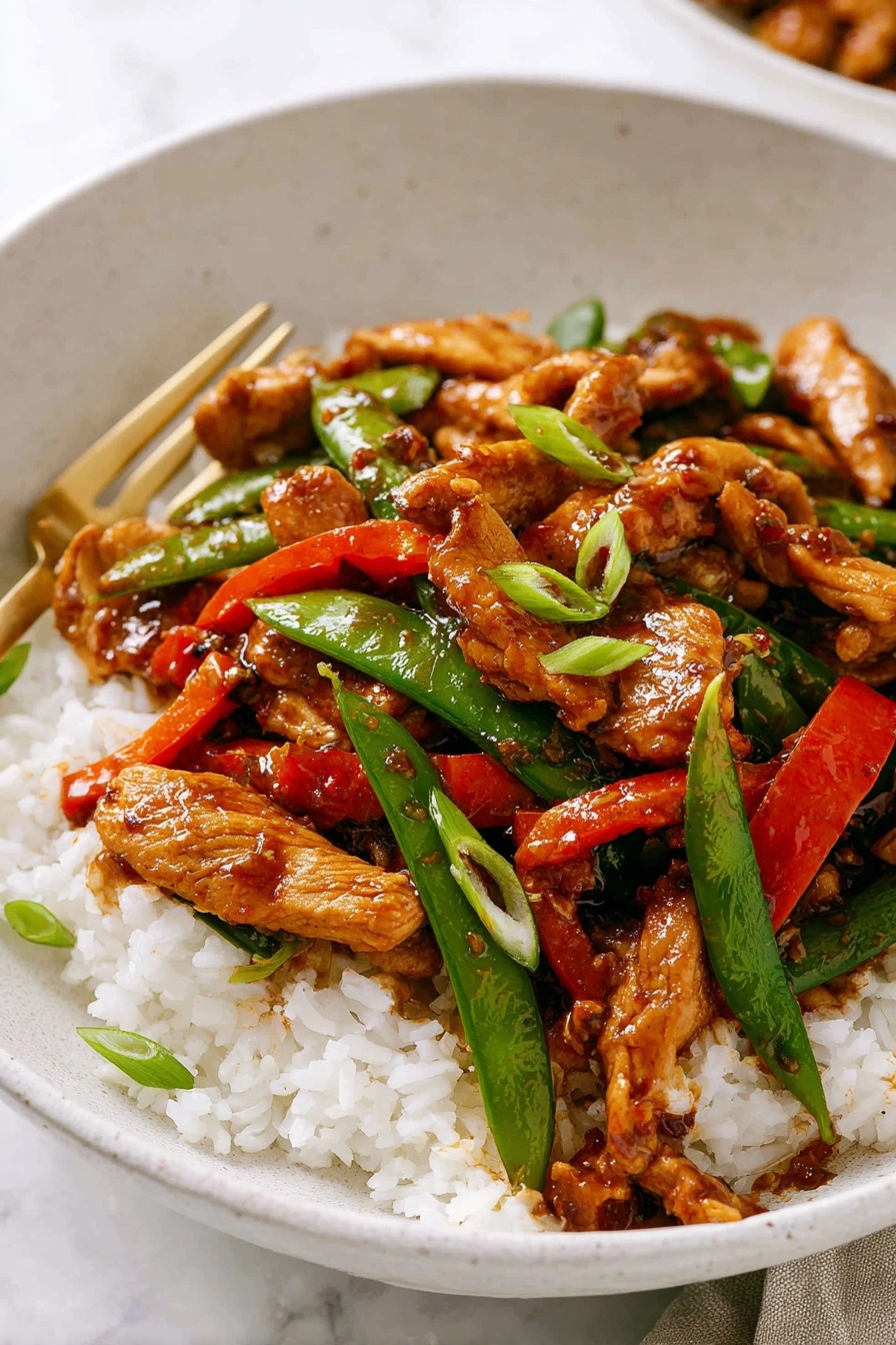 firecracker chicken - Serving Suggestion