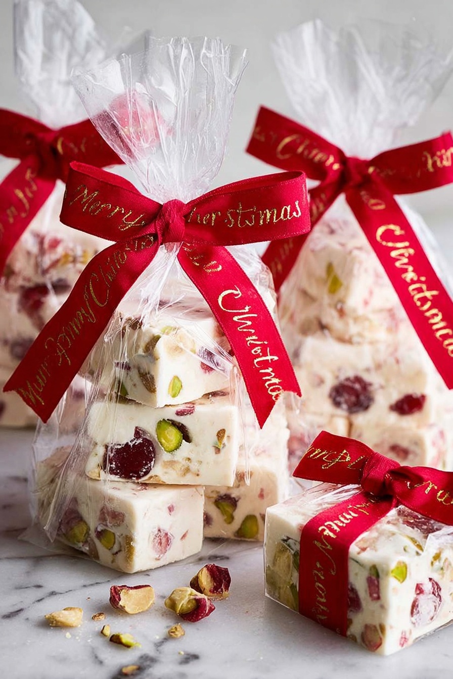 White Chocolate Rocky Road - Serving Suggestion
