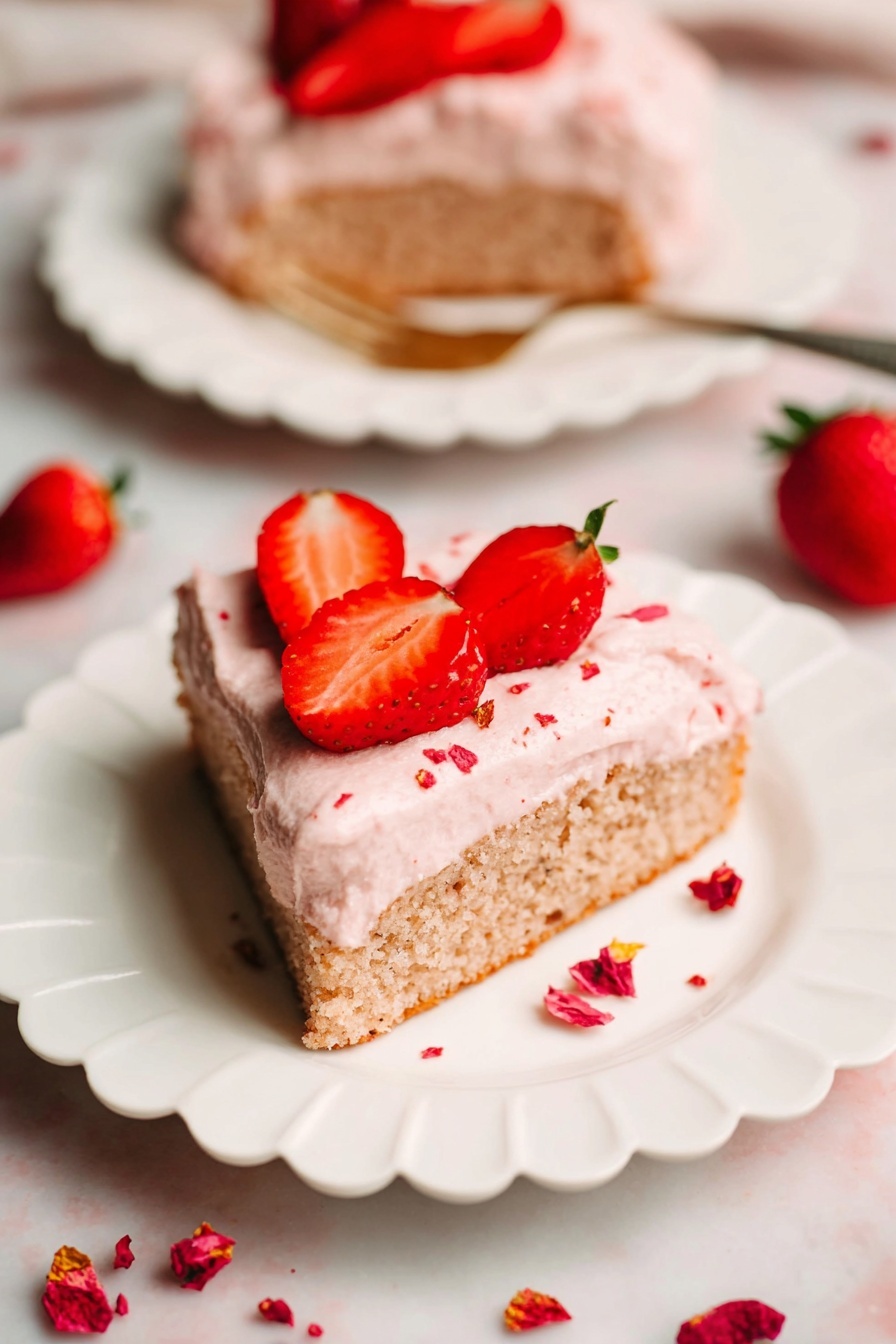 A wooden bowl filled with thick, smooth pink batter that has small red specks mixed evenly throughout. A metal whisk with a wooden handle is resting in the batter, with batter coating the whisk’s loops. The bowl sits on a white marbled surface, and there is some dusting of flour around the rim of the bowl and on the surface. The batter looks creamy and soft with gentle swirls made by the whisk. photo taken with an iphone --ar 2:3 --v 7
