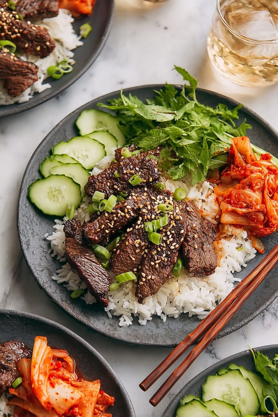 The image shows a close-up of a group of raw red meat pieces placed on a brown wooden surface. The meat looks fresh with a deep red color and some white fat running through it. One bigger piece is placed in the center, stacked with a few smaller pieces close by, and next to it is another smaller piece of meat partially visible. The wooden surface has a simple texture with natural grain patterns. photo taken with an iphone --ar 2:3 --v 7